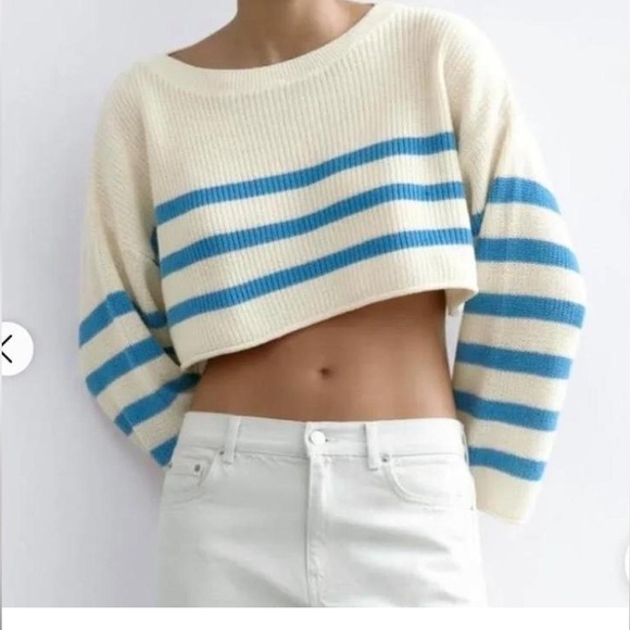 Zara Sweaters - Zara Cream Knit Sweater